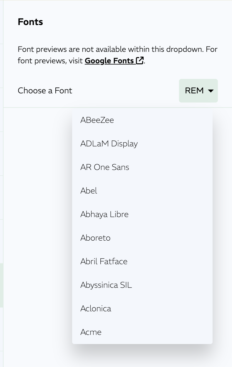 1000+ Google Fonts